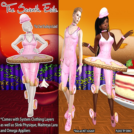 T7E: Crispy Cake Ballerina - Bubble Gum