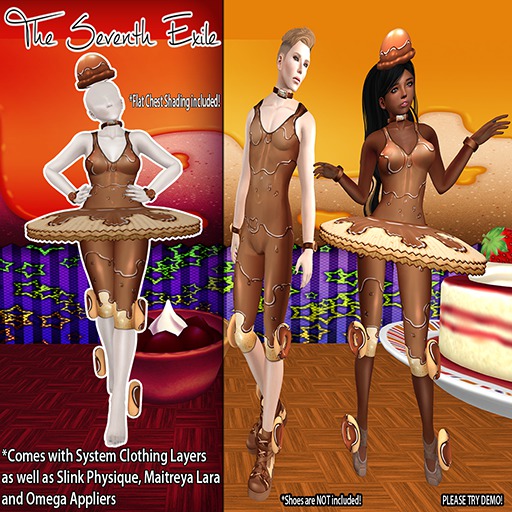 T7E: Crispy Cake Ballerina - Chocolate [Boxed]