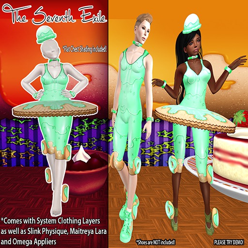 T7E: Crispy Cake Ballerina - Spearmint