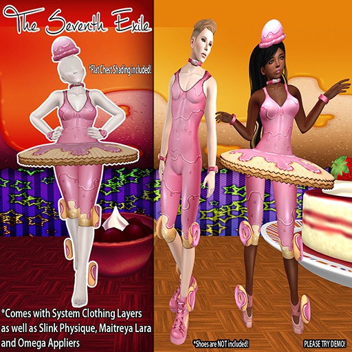 T7E: Crispy Cake Ballerina - Rose Sauce [Boxed]