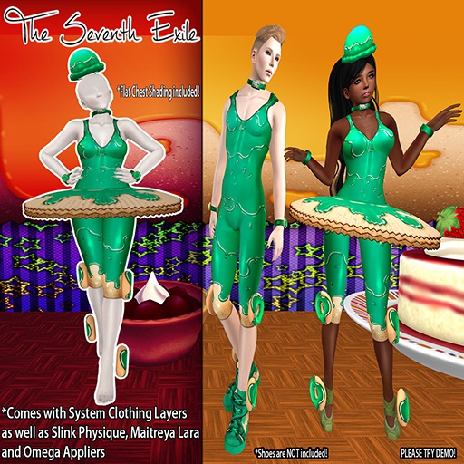 T7E: Crispy Cake Ballerina - Mint [Boxed]