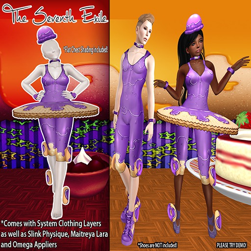 T7E: Crispy Cake Ballerina - Grape