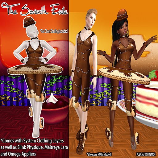 T7E: Crispy Cake Ballerina - Dark Chocolate