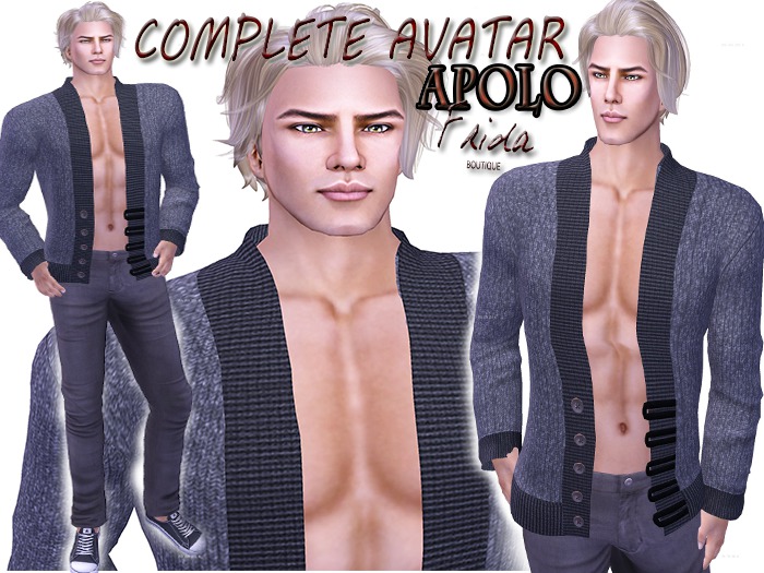 [ FRIDA] COMPLETE AVATAR  MEN " APOLO"PROMO PRICE"