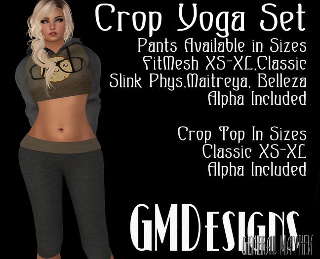 GMDesigns OUTFIT SmartCookie Crop & Yoga