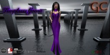 Temptress Gown Purple