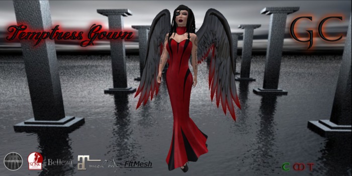 Temptress Gown Red 