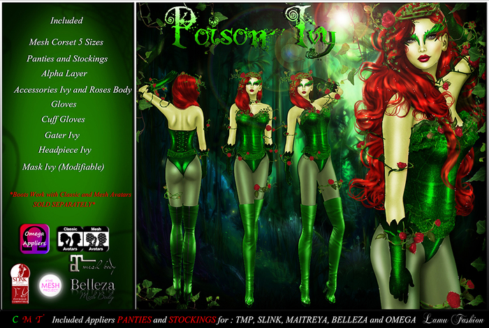 -Lamu Fashion-Outfit *Poison Ivy* DEMO