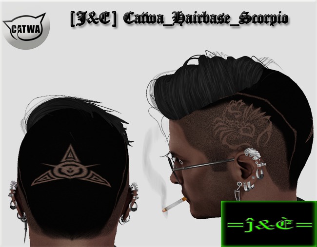 [J&E] Catwa_Hairbase_Scorpio