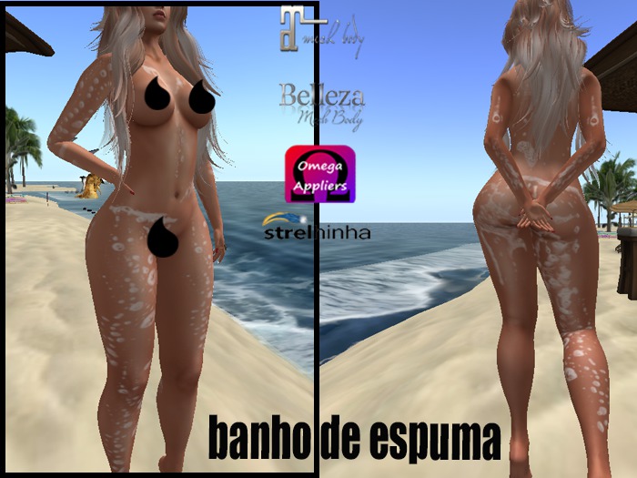 banho de espuma
