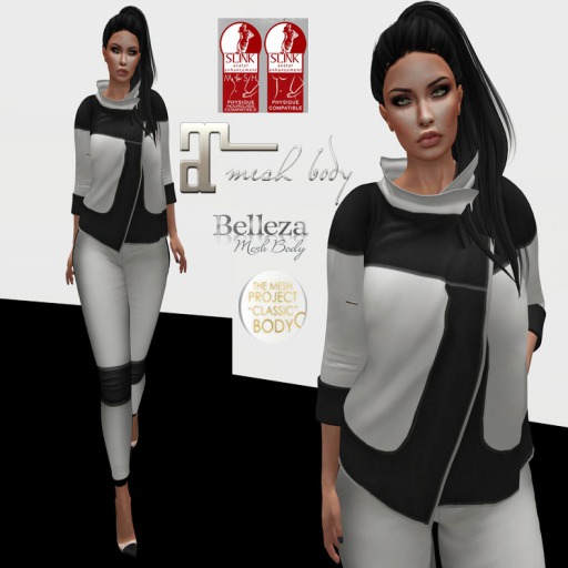 529-Reeb sTyle Ceren Outfit Black White