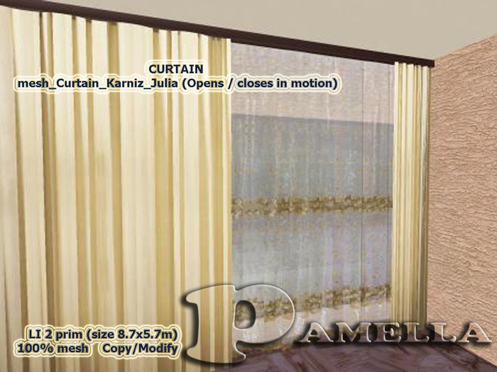 mesh_Curtain_Karniz_Julia (Opens / closes in motion)