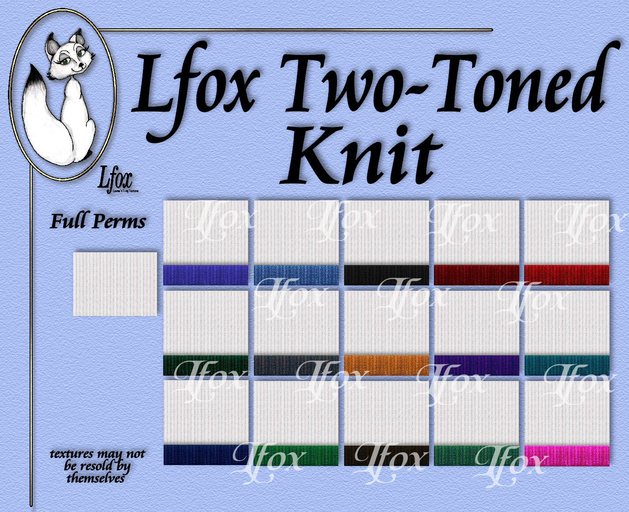 lfox Two-Toned Knits