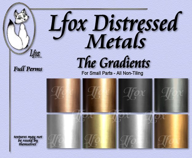 lfox Distressed Metals - The Gradients