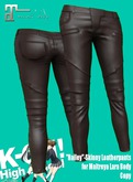 KO-H Hailey Skinny Leatherpants Maitreya - brown