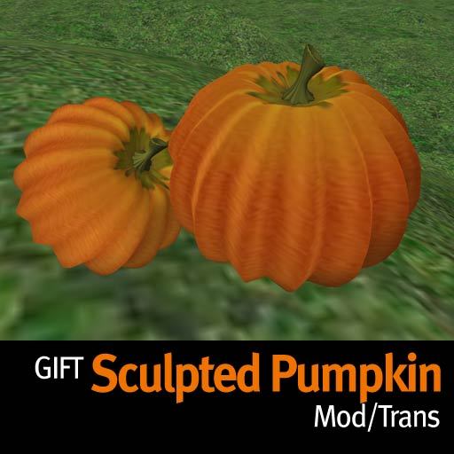 Sculpted Pumpkin (Gift)