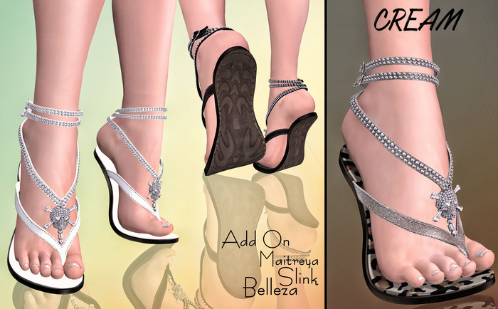 :ESSENCE:Tip Toe Thongs CREAM