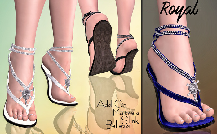 :ESSENCE:Tip Toe Thongs ROYAL