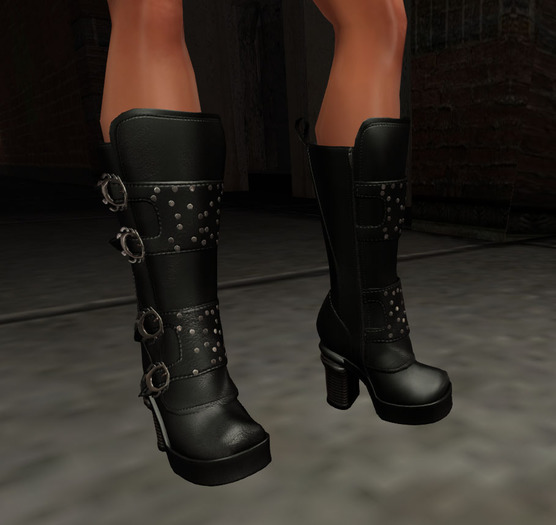 P081 SIOBHAN punk girl boots