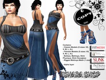 JEANS DRESS MODEL 1