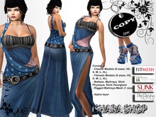 JEANS DRESS MODEL 2