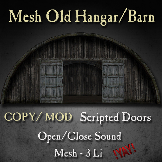 Mesh Old Hangar/Barn