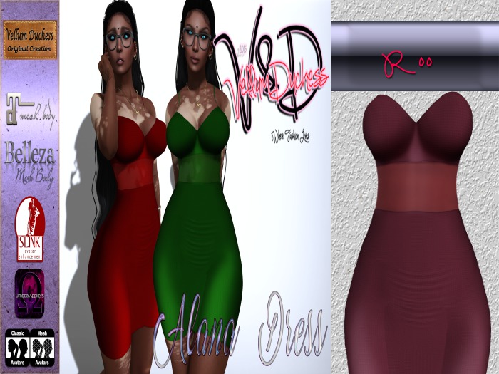 {V}-{D} Alana Dress [Roo]