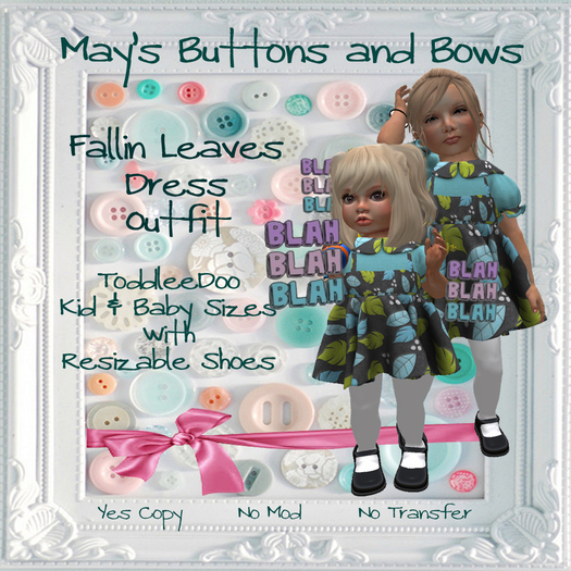MBB * Fallin Leaves Dress Outfit (K&B)