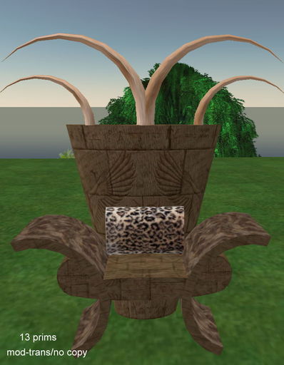 LR - throne stone furs