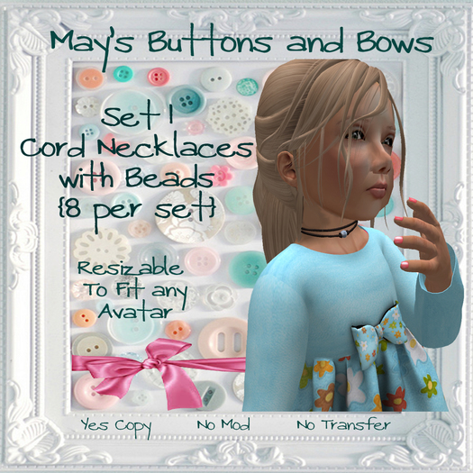 MBB * Set 1 Cord Necklaces