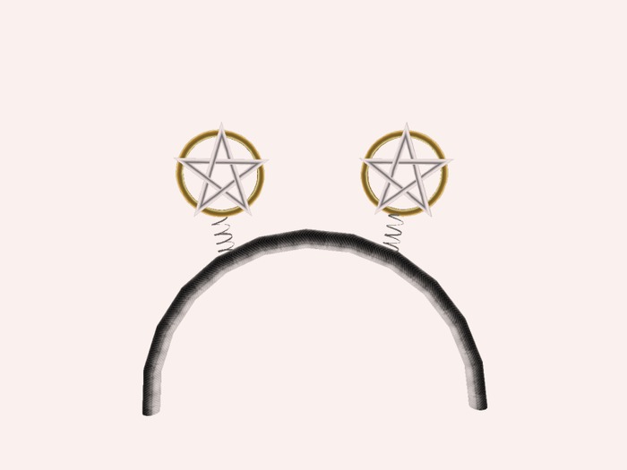 * Tusk Head band Pentacles, (Boxed)