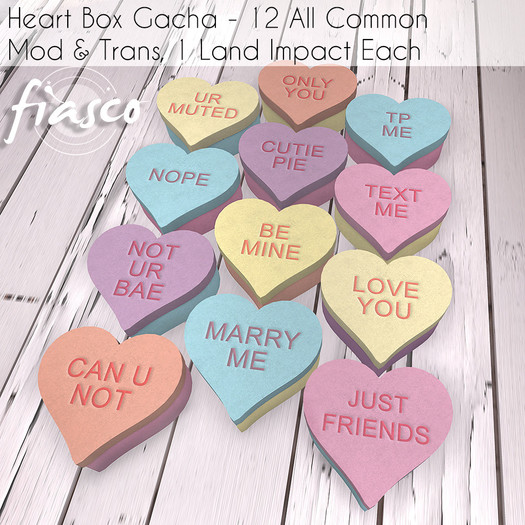 Fiasco - Heart Box "Nope"