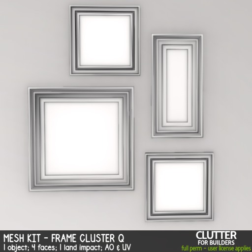Clutter - Mesh Kit - Frame Cluster Q