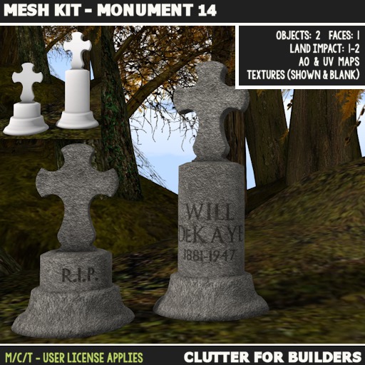 Clutter - Mesh Kit - Monument 14