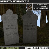 Clutter - Mesh Kit - Monument 20