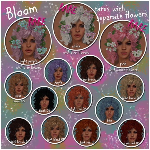 MINA Hair - Bloom black
