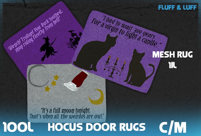 F&L - Hocus Door Rugs Pack