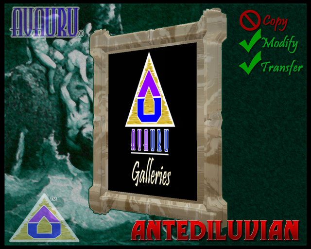 Antediluvian Picture Frame - Pine