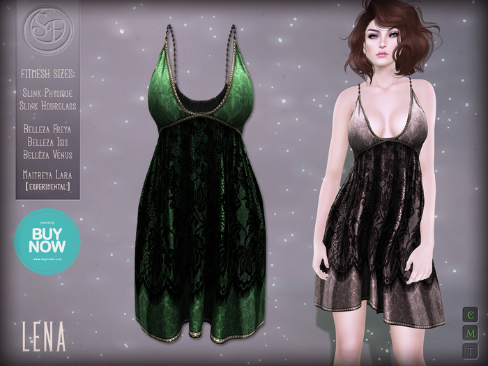.:SF:. "Lena" Dress - Jade