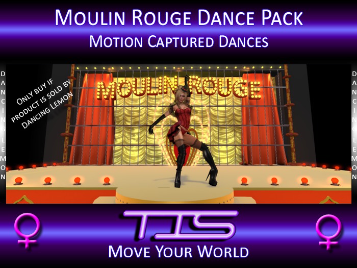 TIS Moulin Rouge Female Dance Animation Pack
