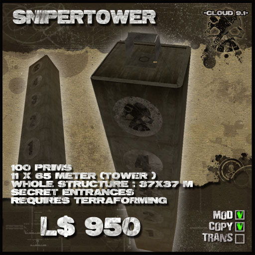 =Cloud 9.1= Snipertower