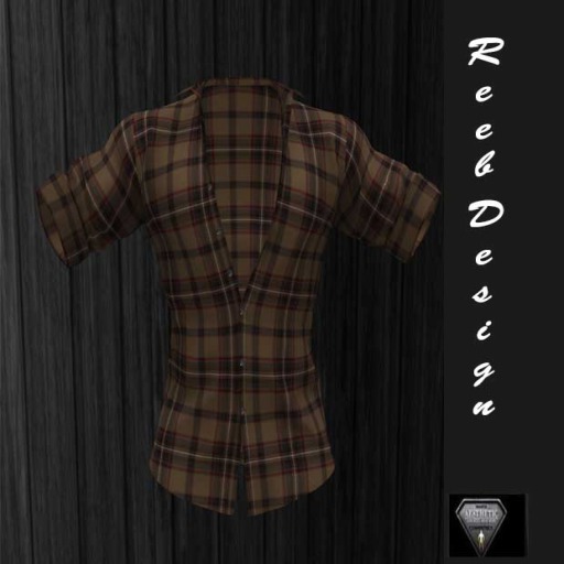 366 Reeb Design sarp unbuttoned shirt
