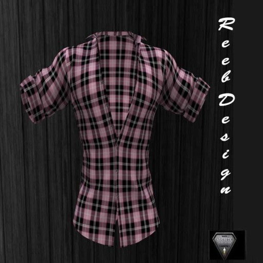 368 Reeb Design pars unbuttoned shirt