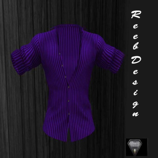 369 Reeb Design pars unbuttoned shirt