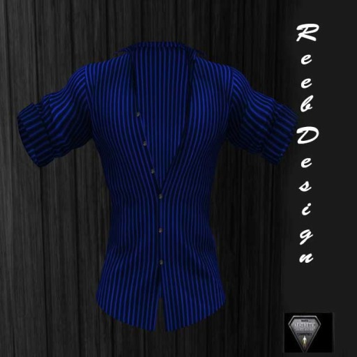 370 Reeb Design pars unbuttoned shirt
