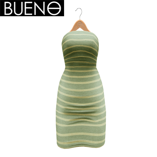 BUENO - Tube Dress - Line Lemon
