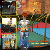 ~I.Z.~ Patchwork mosaic Women`s Tshirt