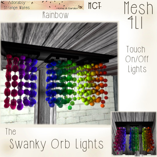 ~ASW~ The Swanky Orb Lights~ Rainbow
