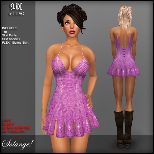 *Solange* Slide in Lilac