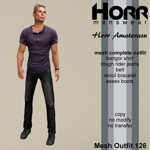 -HORR- Mesh Complete Outfit - 126 [BOXED]